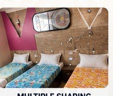 Multiple sharing room